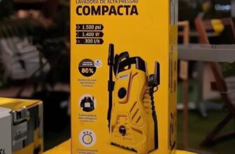 LAVE TUDO COM PRESSÃO Kärcher Lavadora de Alta pressão Compacta 1200W 110/220v D…