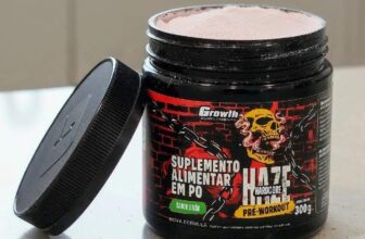 TREINO NA VELOCIDADE 2X Pré-treino Haze Hardcore 300g Growth Supplements DE 114 …