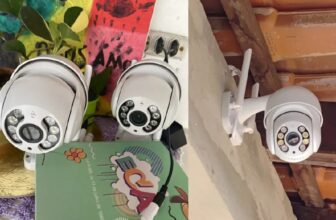 Kit 2 Câmera Ip Icsee Yoosee Prova D’água Infravermelho A8 Cor 2x Yoosee DE 277…