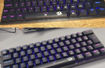 TOME TEU TECLADIN Teclado Mecânico Gamer Fizz RGB Preto Switch Marrom Redragon D…