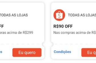 R$30 OFF em R$299  R$90 OFF em R$899Resgate aqui https://s.shopee.com.br/9fFv9…
