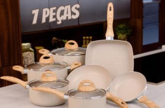 TE DESAFIO A QUEIMAR O ARROZ AGORA Jogo De Panelas 7 Ceramic Life Smart Plus Are…