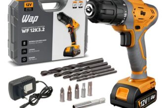 BARATEZAAAAA Parafusadeira E Furadeira A Bateria WAP Bpf 12k3.2 Com Maleta POR 1…