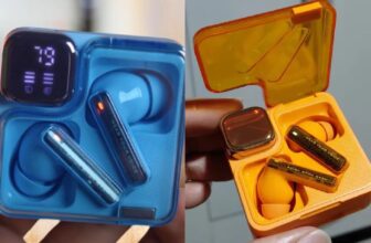 ESSE FONE É BALA DEMAIS  Fone Bluetooth Qcy Melobuds Neo T31 – Azul ou Laranja D…