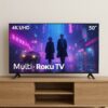 QUE PREÇO É ESSE NA 50 POLEGADAS  Smart TV DLED 50″ 4K Multi Roku  DE 2.049 | PO…
