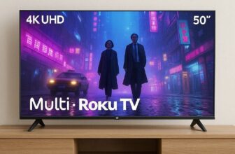QUE PREÇO É ESSE NA 50 POLEGADAS  Smart TV DLED 50″ 4K Multi Roku  DE 2.049 | PO…