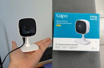 PRA VC VIGIAR SEU PET ENQUANTO SAI Câmera De Monitoramento Wi-fi Tapo C100 Branc…