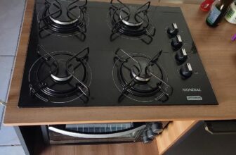 MONDIAL Cooktop a Gás, 4 Bocas, Preto/Inox, Bivolt DE 499 | POR 296,88 EM 6X Ap…
