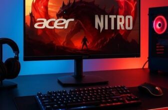 Monitor Gamer Acer Nitro 23,8″ KG241Y Full HD AMD VA 180Hz 0.5ms DE 789 | POR 6…