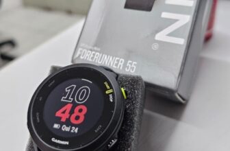 PARA OS ATLETAS ONLINE Garmin Relógio Forerunner 55 42mm com Monitor Cardíaco de…