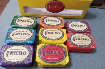 Kit Sabonetes PHEBO, 8 unidades 90g cada DE 49 | POR 29,89 (3,74 cada) https://…
