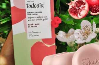 Sabonetes Natura Tododia Romã e Flor de Amora 5 Unidades 90g cada DE 35 | POR 2…