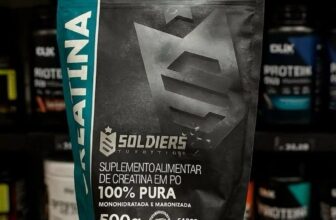 BORA FAZER ESSE MÚSCULO CRESCER Soldiers Nutrition Creatina Monohidratada 500g P…