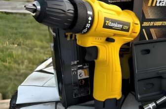 ESSA PARAFUSADEIRA TA DADAParafusadeira 12v 30nm 2×1.2ah Led 3/8 Maleta Titanium…