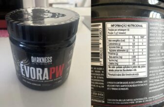 Pré-Treino Darkness Évora PW Frutas Vermelhas 300g DE 144,90 | POR 60,80 CUPOM:…