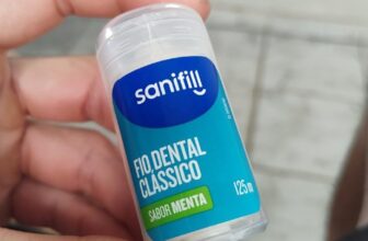 ORGULHO DOS DENTISTAS Fio Dental Sanifill Clássico Sabor Mental 125m POR 8,39  h…