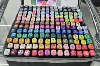 35 CENTAVOS CADA CANETA KKKKKK Conjunto 168 Canetas Marcador Canetinha Ponta Dup…