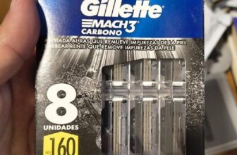 SÓ AS CABEÇA Refils para Barbear Gillette Mach3 Carbono 8 Unidades POR 36,89 htt…