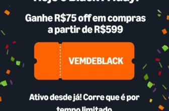 NOVO CUPOM AMAZON R$75 em R$599 cupom: VEMDEBLACK https://amzn.to/4p4Wvrf…