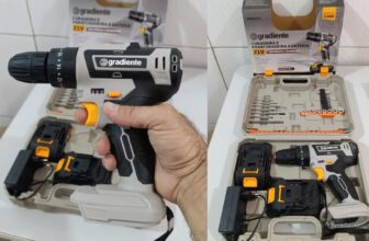PRA RESOLVER QUALQUER B.O. EM CASA Parafusadeira Furadeira Gradiente a Bateria 6…