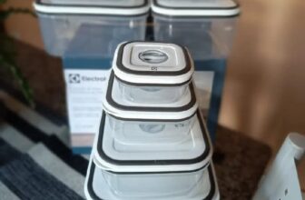 POTE DE TUDO QUANTO É TAMANHO Kit Potes Herméticos Plásticos 12 Unidades Electro…