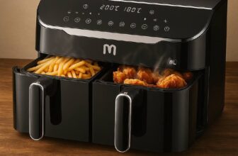 SE É 2 GAVETA TENHO 2 AIR? Fritadeira Elétrica Air Fryer 8L 1800W 220V 2 Gavetas…