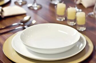 A LOUÇA DA CEIA Conjunto De Prato Blanc Fundo 6 Peças Opaline Nadir DE 89 | POR …