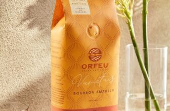CAFÉZIN PRA COMEÇAR O DIA Orfeu Café Bourbon Amarelo em Grãos, 100% Arábica, Tor…