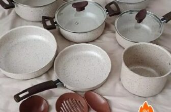 Jogo de Panelas 10 Peças Antiaderente DE 209 | POR 188,50 no Pix https://s.shop…