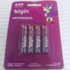 PRA TU NÃO FICAR SEM PILHA Pilha recarregável AAA 1000mAh Elgin com 4 unids POR …