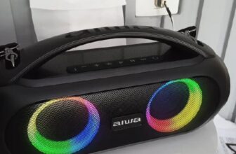 JÁ PREPARA A PLAYLIST Caixa de Som Boombox Bluetooth Aiwa 50W TWS IPX5 DE 499 | …