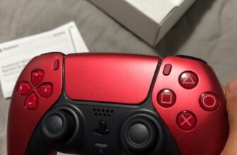 Controle sem fio DualSense PlayStation 5 Vermelho Vulcânico POR 327,18 no Pix C…