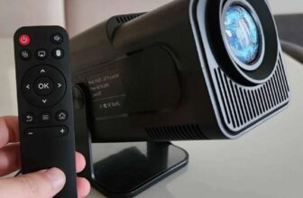 PRA QUE TV CARA? CINEMINHA EM CASA! Mini Projetor Hy320 Pholex Smart 4k Android …