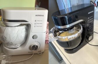 Batedeira Planetária Mondial 700W 110V – Branco e Preto DE 469,90 | POR 289  ht…