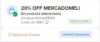 NOVO CUPOM MERCADO LIVRE 20% OFF em R$ 199 limitado a R$ 80 CUPOM: MERCADOMELIA…