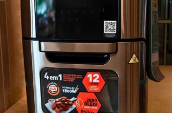 PRÉDIOZINHO COM ANDARES Fritadeira Philco Air Fryer Oven 12L 127V DE 549 | POR 4…