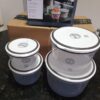 O QUERIDO DOS ORGANIZADOS Kit 4 Potes de Plástico Hermético Electrolux DE 52 | P…