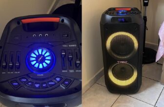 SEJA O VIZINHO CHATO  Caixa de Som Amplificada Portátil com Bluetooth TRC 5590 1…