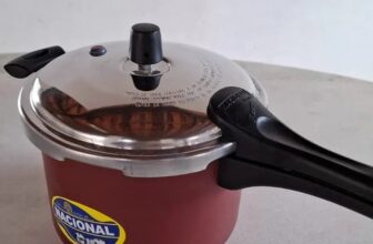 Panela de Pressão Fechamento Externo Antiaderente 4,5L Cereja Nacional DE 210 |…