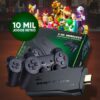 NOSTALGICO? Videogame Stick 10mil Jogos + 2 Controles Sem Fio  POR 78,99 (cor al…