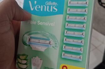 CARGA PARA PELE FICAR TOP 8 unid Carga para Aparelho de Depilar Gillette Venus P…