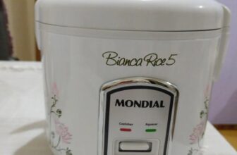 ERRAR ARROZ NUNCA MAIS Panela de Arroz Mondial Bianca Rice 5 Xícaras 127v DE 132…