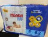 ATENÇÃO, PAPAIS E MAMÃES Fralda Turma da Mônica Baby Mega P 62 Unidades DE 46 | …