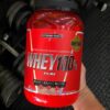 BORA METINHA DE PROTEÍNA Integralmedica 100% Whey Protein Concentrado Morango  D…