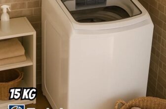 ISH MAIS DA PRA LAVAR A ROUPA DA FAMILIA TODA Máquina de Lavar Electrolux 15kg J…