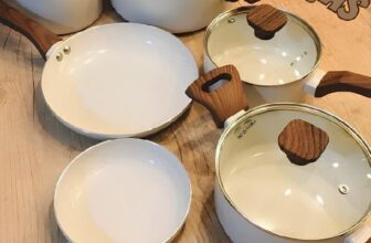 PRESENTE PRA QUEM VAI SAIR DA CASA DOS PAIS Conjunto Jogo 6 Panelas Cook Vanilla…