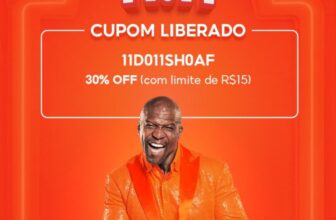 CUPOM SHOPEE 30% OFF (limite de R$15) cupom: 11D011SH0AFResgate aqui https://s….