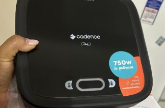 Sanduicheira Elétrica Cadence Click – 127V DE 126,50 | POR 89 em 4x https://amz…