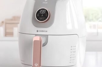 FRITE COM AR Fritadeira Sem Óleo 3l Cadence Dream Rosé Gold POR 148 CUPOM: PROMO…