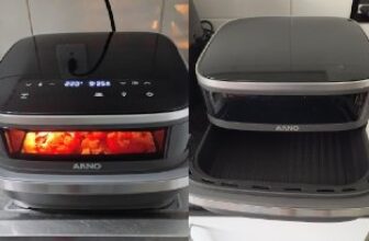 Air Fryer Arno Easy Fry Extra Superfície Duplo Aquecimento 2200W 4L 220V DE 775…